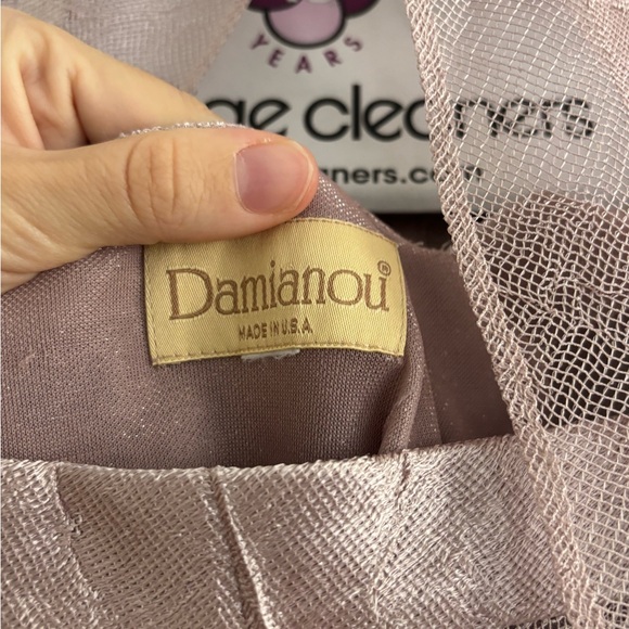 Pink Lace Dress with Shawl - Picture 6 of 6